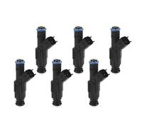 Inyector para coche 6 uds 280155784 inyectores de combustible mejorados 4 orificios para Jeep Cherokee .0L L6 1999-2004 0280155784