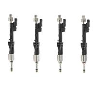 Inyector para coche Inyectores de combustible para BMW 135i, 535i, 640i, 740i, X1, X3, X5, X6, 3.0L, 11-16 13647597870 13647645956(4 Pcs)