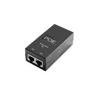 Inyector POE -2Port Poe para 48V15.4W con IEEE802.3i 10 Base-T IEEE802.3i 100 Base-TX IEEE802.3X Control de flujo
