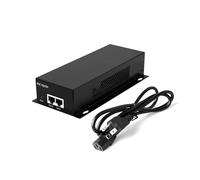 Inyector POE++ de 10G, IEEE802.3af/at/bt 90W, convierte un puerto no PoE a un puerto PoE++ 10G, inyector Gigabit PoE de alta potencia para cámaras IP, puente inalámbrico, control de acceso, escritorio