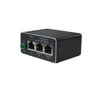 Inyector POE de 30 W Entrada CC Pasiva 48 V 30 W Modo de Soporte de Salida A 12+36 y B 45+78 Pines Inyector POE RJ45