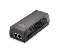 Inyector PoE LevelOne POI-2012 52V 15,4W 2 Puertos 100m Negro Montaje Pared Plug & Play