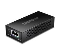 TRENDnet, TPE-219GI, Inyector PoE++ de 2,5 G, 90 W PoE++, 30 W PoE+, 15,4 W PoE, Alcance de hasta 100 m (328 pies), Negro