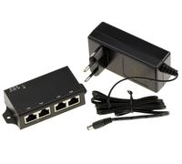 Inyector Power Over Ethernet X2 30W PoE IEEE802.3af PoE+ IEEE802.3at