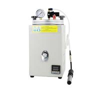 Inyectora de cera al vacío digital, bomba de 2.6L, máquina de fundición de cera con pantalla LCD y manómetro, 0-110 ℃ máquina de inyección de cera para fundición de moldes