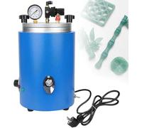 Inyectora de cera al vacío,máquina for fundir cera de 450 W,herramientas de inyección con molde cilíndrico,manómetro y bomba,temperatura ajustable de 0 a 100 °C,for kit de fabricación de bisutería.