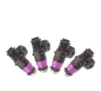 Inyectorecombustible para automóviles Para Renault para Megane 1,6 16v 31 T. KM repuesto para boquilla de inyección inyector combustible gasolina Auto 4 unids/lote H132259 8200132259