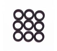 inyectores Apto Para Mazda Apto Para Toyota Kits De Reparación (AY-O2050) 100 Juntas Tóricas De Goma Para Inyector De Combustible 7,8 * 2,1 * 12 Mm Inyector de Combustible(Black)