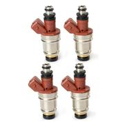 Inyectores Combustible Coche Para Camioneta Para D21 2.4L 1990 1995 FJ564 JS21-1 16600-86G00 16600-86G10 4x Boquilla Inyector Combustible Inyector Diésel