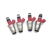 Inyectores Combustible Coche Para D21 Para Camioneta 2.4L 16600-86G10 35-80798I4 1660086G00 16600 86G00 4x JS21-1 16600-86G00 Inyectores Combustible Inyector Diésel