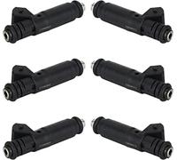 Inyectores Combustible del Motor para BMW 325i 325is 525i 535i M5 735i 735il 325ix 530i 525it 635csi M5 M6 107-961 6pcs, Coche Piezas Automóvil Inyector Combustible Inyector Combustible Gasolina.
