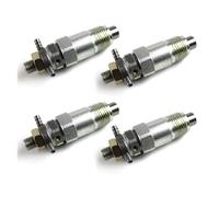 Inyectores combustible diésel Para Kubota Para D1302 Para D1402 Para V1902 Para V1702 Motor 4 Piezas 15271-53000 70000-65209 Inyector Combustible Boquilla Assy