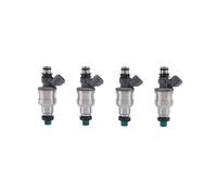 Inyectores Combustible Inyectores Combustible Para Daihatsu Para Rocky 1990-1992 1.6L 1.8L 4CYL 1955002040 195500-2040 Juego 4 Inyectores Gasolina inyector Boquilla