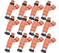 Inyectores de Combustible Juego 12 Inyectores Combustible Para Mitsubishi Eclipse Galant Para Mirage 115 HP Años 2000 2015 Boquillas CDH210 INP771 Para Motocicletas Automóviles