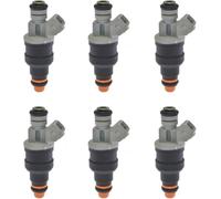 Inyectores de Combustible para Mazda B2300, 1991 1/6x Inyector de Combustible F03E-A2B F03Z9F593A Boquilla de pulverización de Combustible