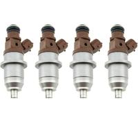 Inyectores de combustible universales 4 inyectores de combustible para boquillas para Mitsubishi para Pajero y Pinin 2.0