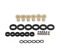 Inyectores Inyector De Combustible Kit De Reconstrucción Inyectores Combustible Juntas Tóricas Tapas Filtros Aptas Para Toyota 3,4 5VZFE Accesorios Coche 6 Uds
