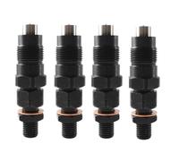 inyectores Inyector de Gasolina Kit de 4 inyectores diésel con 8 anillos para Mitsubishi, Delica y SpaceGear, Pajero 4M40 y 4M40T de 2,8 l.