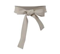 Inzegao Cinturón de repuesto para gabardina para mujer, cinturón de viento, Blanco caqui, Talla única
