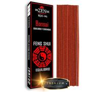INZENSE- Incienso - Incienso Japones - Incienso Natural - Kit 20 Varillas- Premium - Linea Feng Shu i- Sándalo - Bajo Humo - Larga Duracion - (Bonsai).