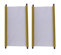 Inzopo 2 rollos de tela mágica reutilizable grande de 59 x 20 pulgadas, tela mágica para escritura de agua, papel de caligrafía china, papel en blanco para dibujar y trazar