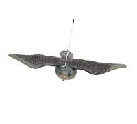 Inzopo B Blesiya Búho Decoy Natural Enemigo Dedisuasorio Plagas Ahuyentador de Espantapájaros Protector de jardín - Mulit, 34,5 x 52 x 9 cm