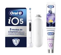 iO 5 Cepillo Eléctrico Blanco con 1 cabezal + Radiant White x7 + Pasta 3DW Clinical