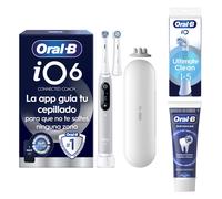 iO 6 Cepillo Eléctrico Gris con 2 cabezales + Recambios Gentle Care x5 + Pasta Advanced Protección de Encías