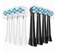 IO - Cepillos compatibles con Oral-B IO - Cepillos de repuesto compatibles | Juego de 8 cabezales para serie iO 2/3/4/5/6/7/8/9/10 | Limpieza profunda, cerdas flexibles