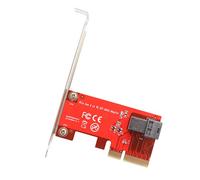 IO Crest Tarjeta Adaptador PCI Express 4.0 x4 con Conector SFF-8643 Mini-SAS HD de 36 Pines para SSD U.2 (SFF-8639) PCIe-NVMe, Compatible con SSD Intel 750 de 2,5" U.2 SFF