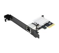 IO Crest Tarjeta de Red PCI-e x1 de un Solo Puerto 10 Gigabit Ethernet RTL8127 Chipset