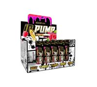 iO.GENIX - iO.PUMP | Pre Entrenamiento | 12 Viales de 100ml | 2 Tomas por Vial | Cafeína, Beta-Alanina, Citrulina Malato, Arginina, Taurina, Inosina (Raspberry)