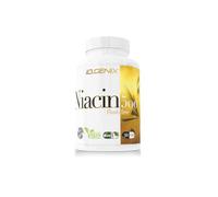 iO.GENIX - Niacin 500 | Niacina | Vitamina B3 | 90 Cápsulas | Flush Free | Cápsulas Veganas
