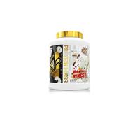 iO.GENIX - Protein Mass Professional | Subidor de Peso | 4kg | Proteína | Creatina | Harina de Avena Integral | L-Glutamina | BCAA'S (4kg, White Choco Rings)
