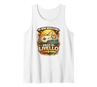 Io Non Invecchio Salgo di Livello Videogames Gamer Gaming Camiseta sin Mangas