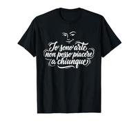 Io Sono Arte Non POSSO Piacere A Chiunque Frase Ironica Camiseta gráfica económica
