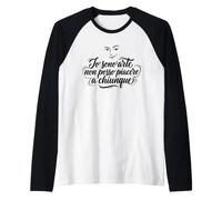 Io Sono Arte Non POSSO Piacere A Chiunque Frase Ironica Camiseta Manga Raglan