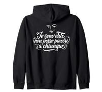 Io Sono Arte Non POSSO Piacere A Chiunque Frase Ironica Sudadera con Capucha