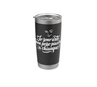 Io Sono Arte Non Posso Piacere A Chiunque Frase Ironica Vaso térmico de acero inoxidable de doble pared