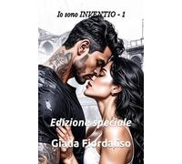 Io sono INVENTIO - Primo volume - con sfondi interni in bianco e nero con raffigurazione di un bacio tra i protagonisti e copertina con protagonisti sotto la pioggi: Edizione speciale