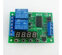 IO22A02 DC 12V 2CH relé de retardo multifunción temporizador interruptor tiempo for Motor LED PLC