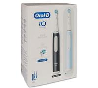 Oral-B Io3 Duo Matt Ice Cepillo Dental Eléctrico Azul Negro 2uds