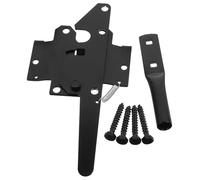 IOBIDDYS Bisagras de Puerta para Vallas de Madera Exterior, Hierro Resistente Instalación Fácil y Seguridad Fiable para Jardín Público y Uso al Aire Libre