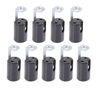 IOBIDDYS Portalámparas E14 Base de y Tornillo, 9 Piezas para Candelabros y Lámparas de Pared, Uso en Hogar y Oficinas, Soporte Pequeño para Luz de Vela