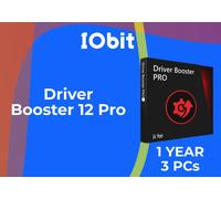 IObit Driver Booster 12 Pro (1 Year / 3 PCs) Key - GLOBAL