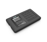 IODD Caja ST400 de 2.5 Pulgadas USB-C 3.1 Gen 1 | ODD/HDD Virtual Arrancable (ISO, VHD, VMDK) | Cifrado de Hardware AES256-XTS (76 dígitos) | Bloqueo de Escritura | Made in Korea