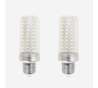 IOEDHW Bombilla LED de maíz cilíndrica de 40 W, bombilla LED de maíz E14 E27 de alta potencia de 40 W, luz diurna de 6500 K, ángulo de haz de 360°, no regulable, sin parpadeo, fuente de luz LED de baj
