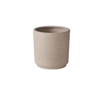 IOEDHW Macetero De Cerámica De Boca Redonda Simple, Macetero De Piso Grande De 11.81 Pulgadas De Alto con Orificio De Drenaje, Macetero Suculento Grande para Exteriores, Oficina En El Hogar Decoración