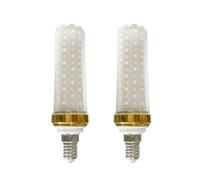 IOEDHW Paquete de 2/10 Bombillas LED de maíz E14 superbrillantes de Alta Potencia de 30 W, Bombilla de Base E14 de 85-265 V, luz Blanca no Regulable, Bombillas LED de maíz de 6000 K, lámpara de Base