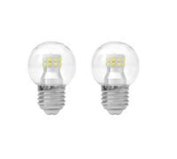 IOEDHW Paquete de 2/10 bombillas LED superbrillantes G45 de 9 W, globo grande E27, bombillas redondas de rosca, E27, bombillas de bajo consumo, 900 lm, iluminación blanca cálida, 3000 K, para iluminac